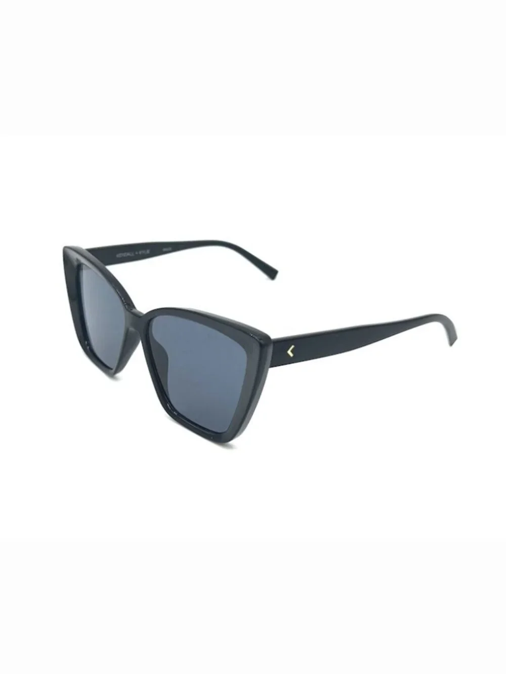 KENDALL + KYLIE Women's KK5121CE-003 MAIZE Black Cat Eye/Gray Lens Sunglasses
